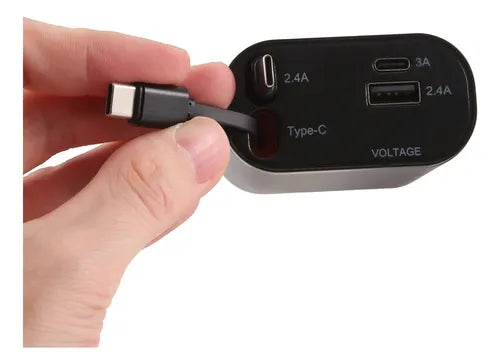 Cargador de celular para Automovil 4 en 1