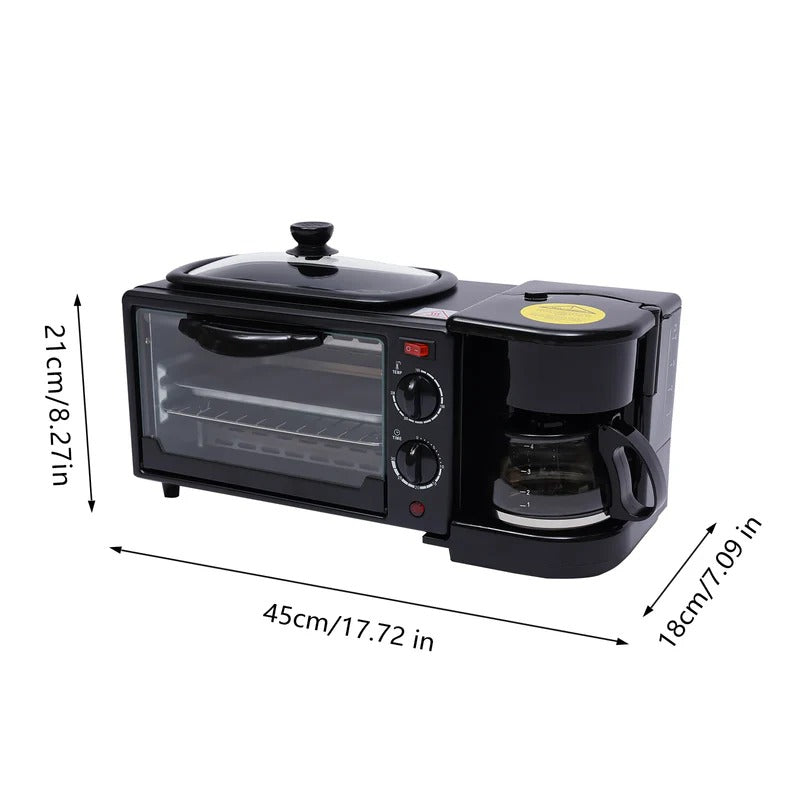 Horno Parrilla 3 EN 1 SOKANY