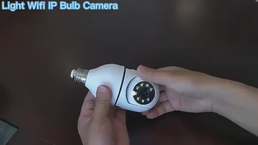 Cámara Bombillo Wifi 360